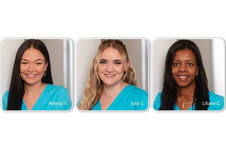 Portraits Helena, Julia und Liliane