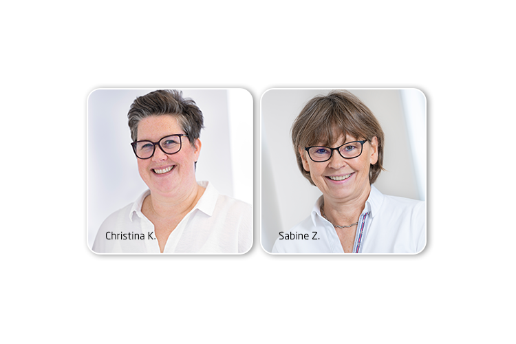 Portraits Christina und Sabine